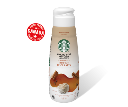 Starbucks® Almond and Oat Non Dairy Pumpkin Spice Latte