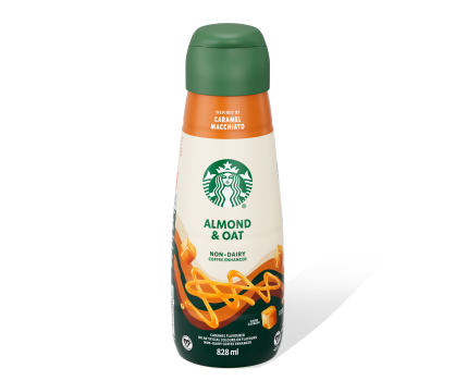 Starbucks® Almond and Oat Non Dairy Caramel Macchiato