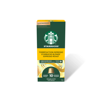 Starbucks<sup>®</sup> Blonde Espresso Roast