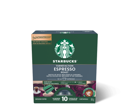 Starbucks<sup>®</sup> Espresso Roast Capsules