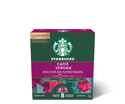 Starbucks<sup>®</sup> Caffè Verona<sup>®</sup> Capsules