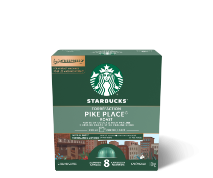 Starbucks<sup>®</sup> Pike Place<sup>®</sup> Roast Capsules