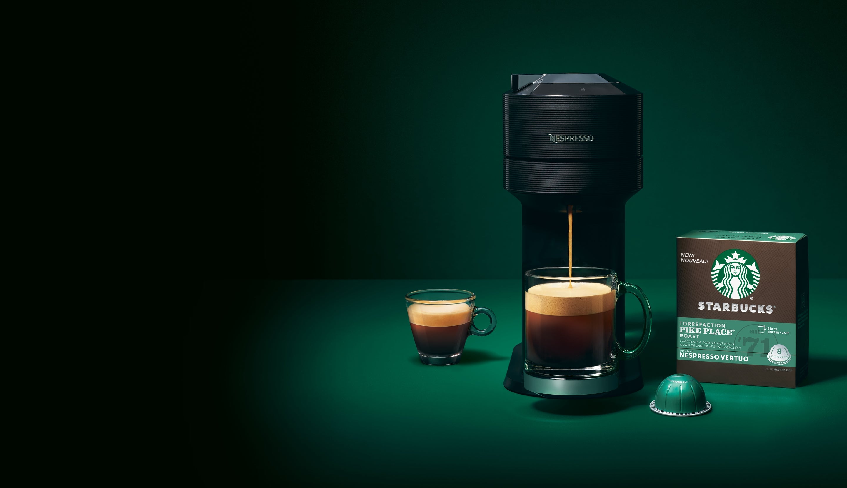 Nespresso® Vertuo Pods  Starbucks® Coffee at Home