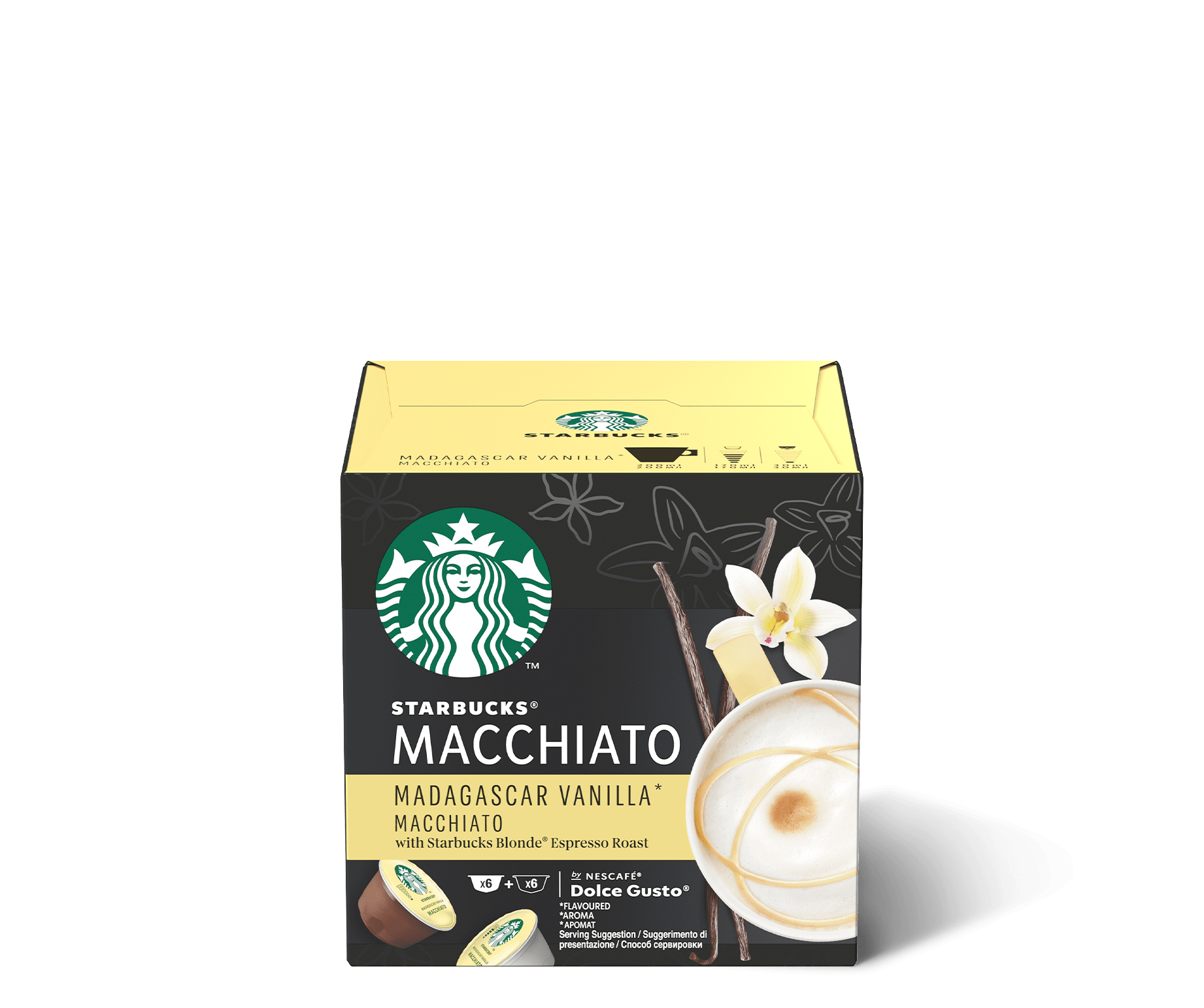 STARBUCKS by NESCAFÉ Dolce Gusto Espresso Tueste Oscuro Caja 12 Cápsulas