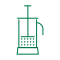 Proporción de agua a café: 10g de café - 180 ml de agua