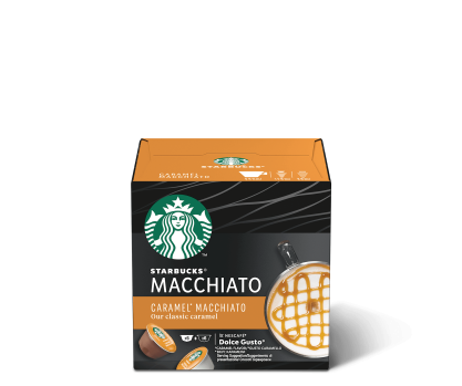 Cápsulas Starbucks<sup>®</sup> Caramel Macchiato