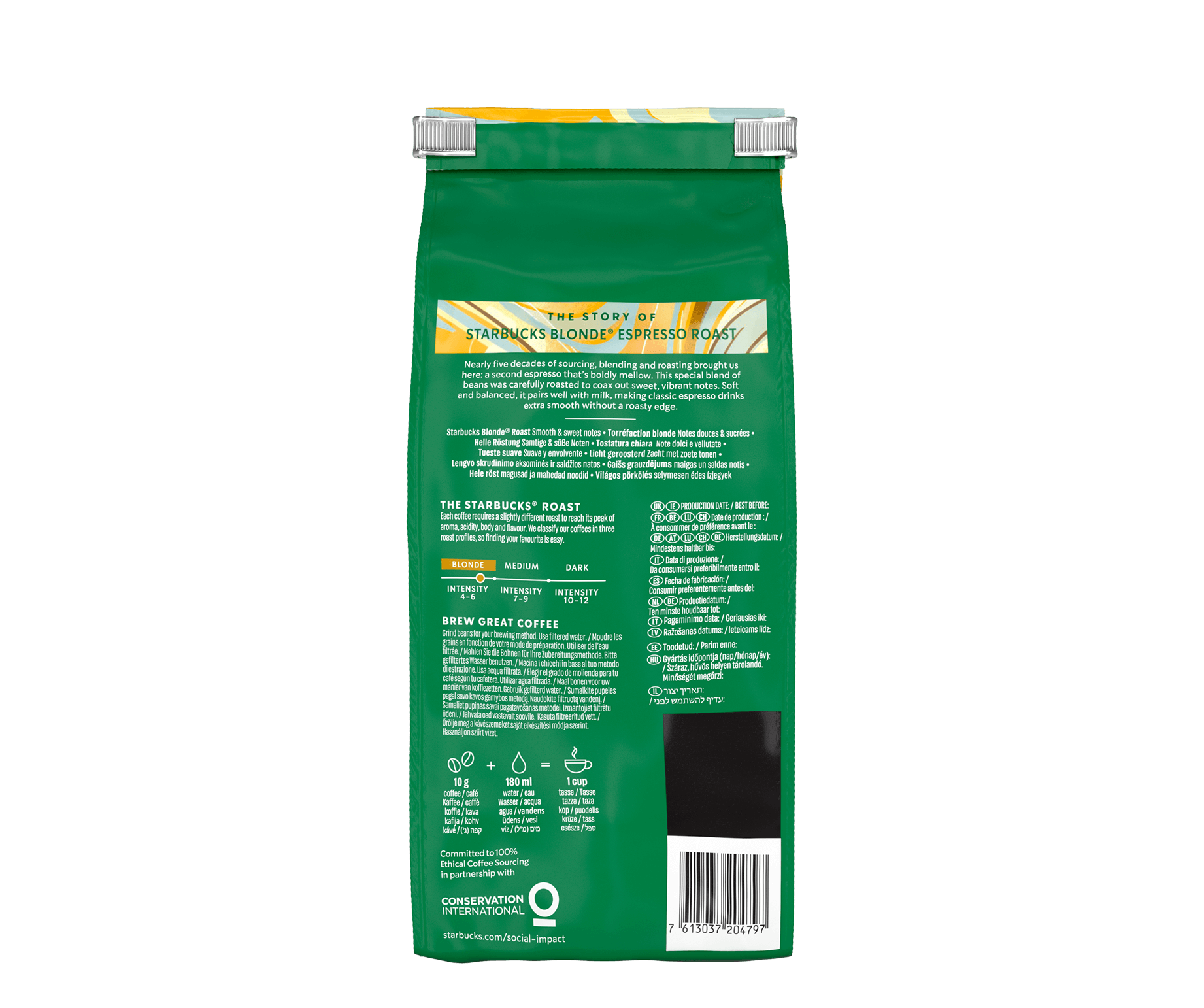 Starbucks® Blonde Espresso Roast