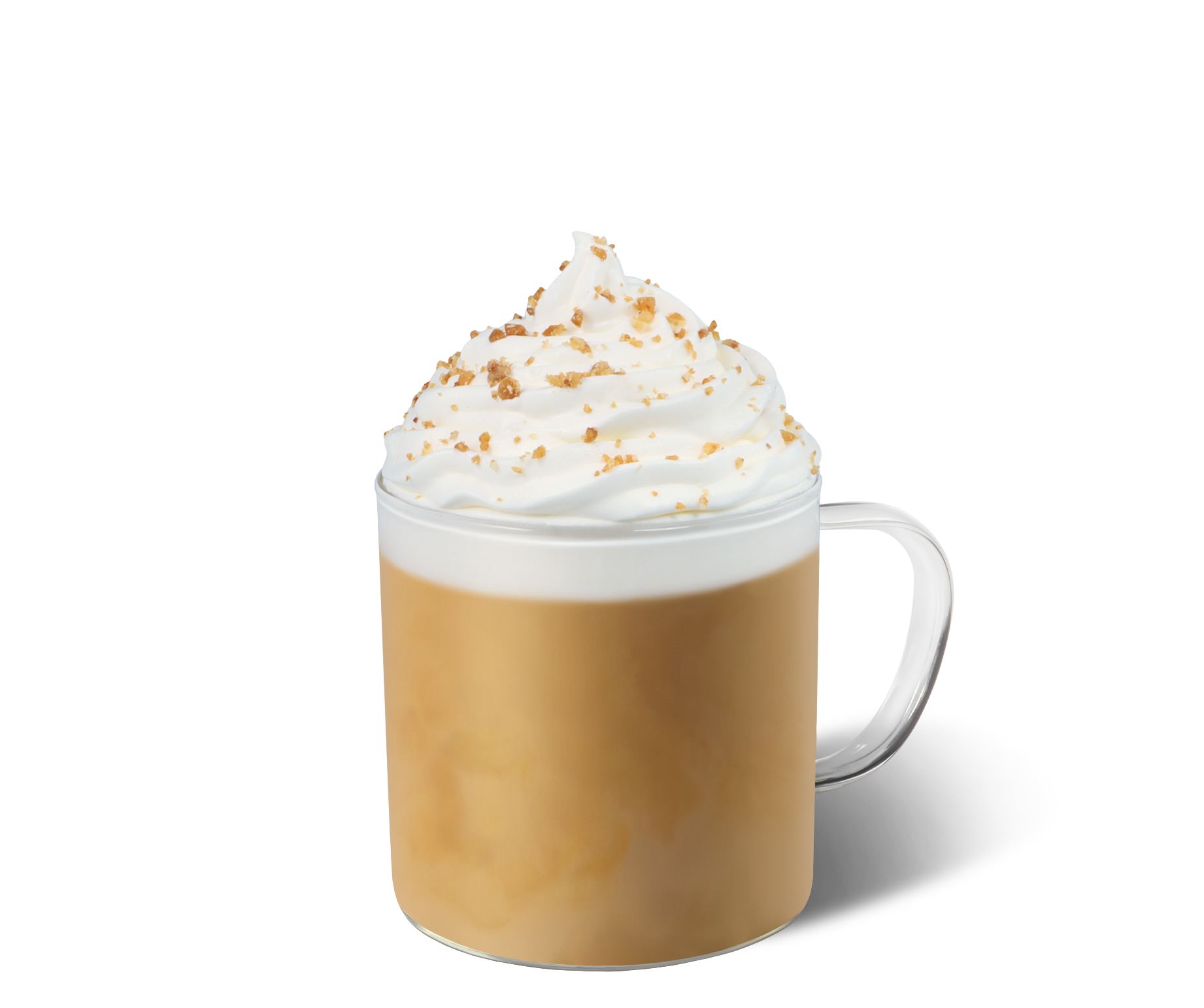 Eine Tasse Toffee Nut Latte