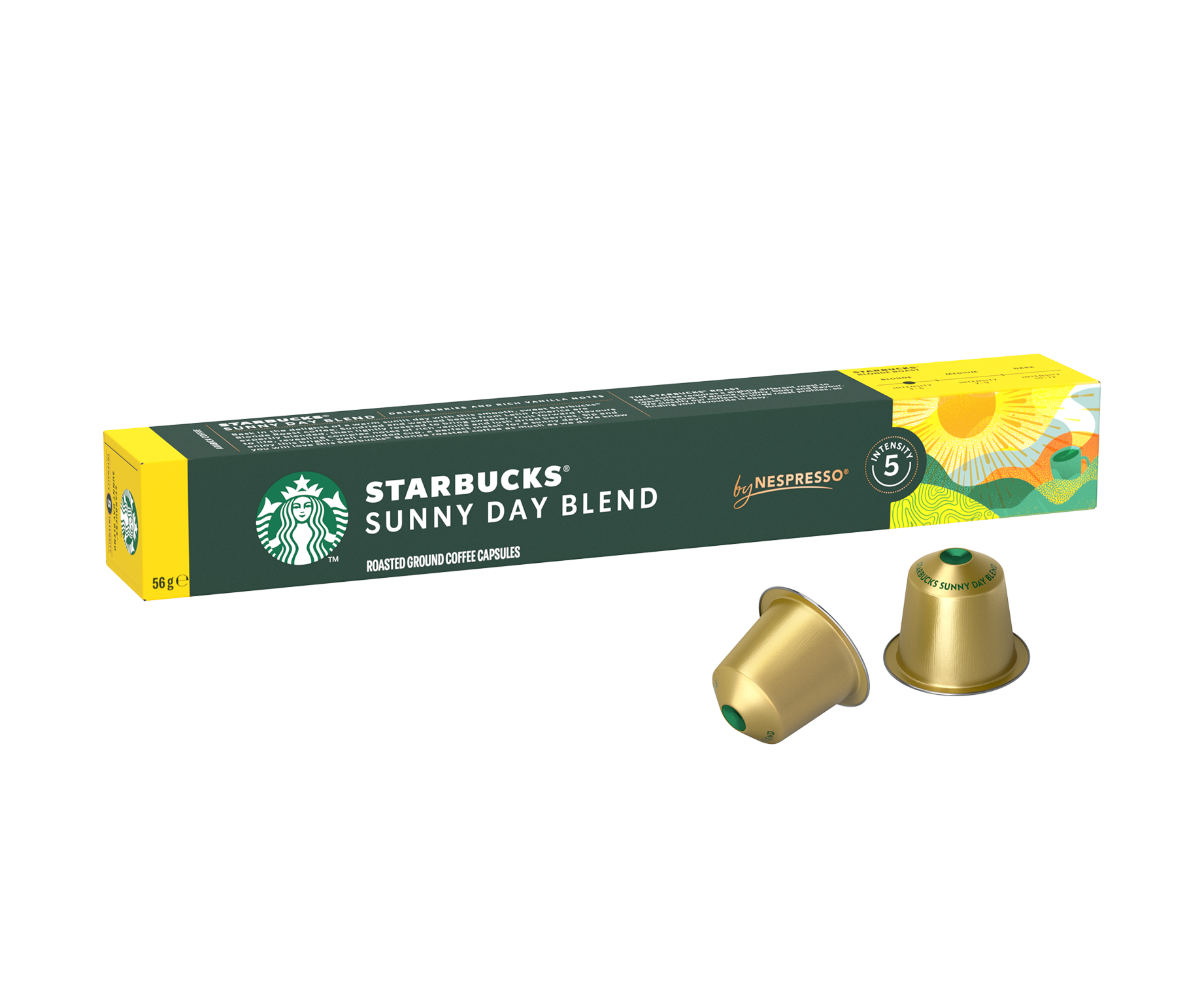 کپسول قهوه استارباکس مدل Sunny Day Blend