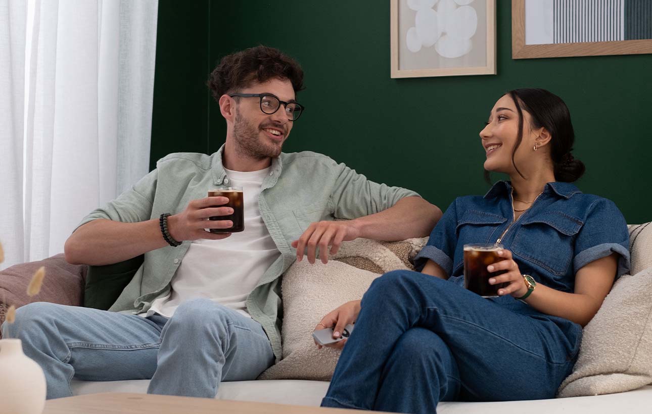 Boire un café avec un ami