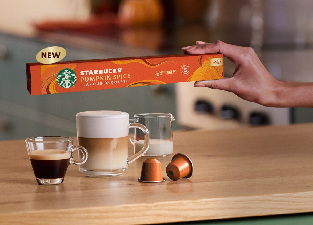 Starbucks by Nespresso Pumpkin Spice coffee capsules