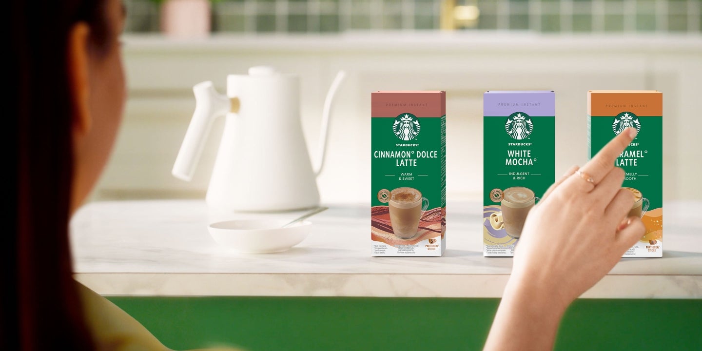 Choisir ta boisson favorite Starbucks® instantanée premium