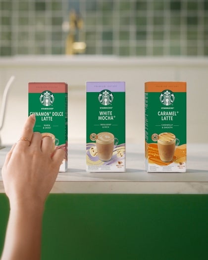 Choisir une Boisson Starbucks® Instantanée Premium
