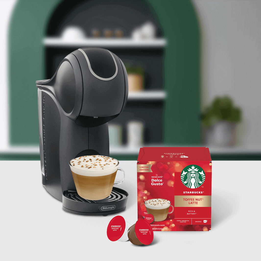 STARBUCKS® TOFFEE NUT LATTE BY NESCAFÉ® DOLCE GUSTO®