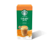 Eine Packung Premium Instant Caramel Latte von Starbucks