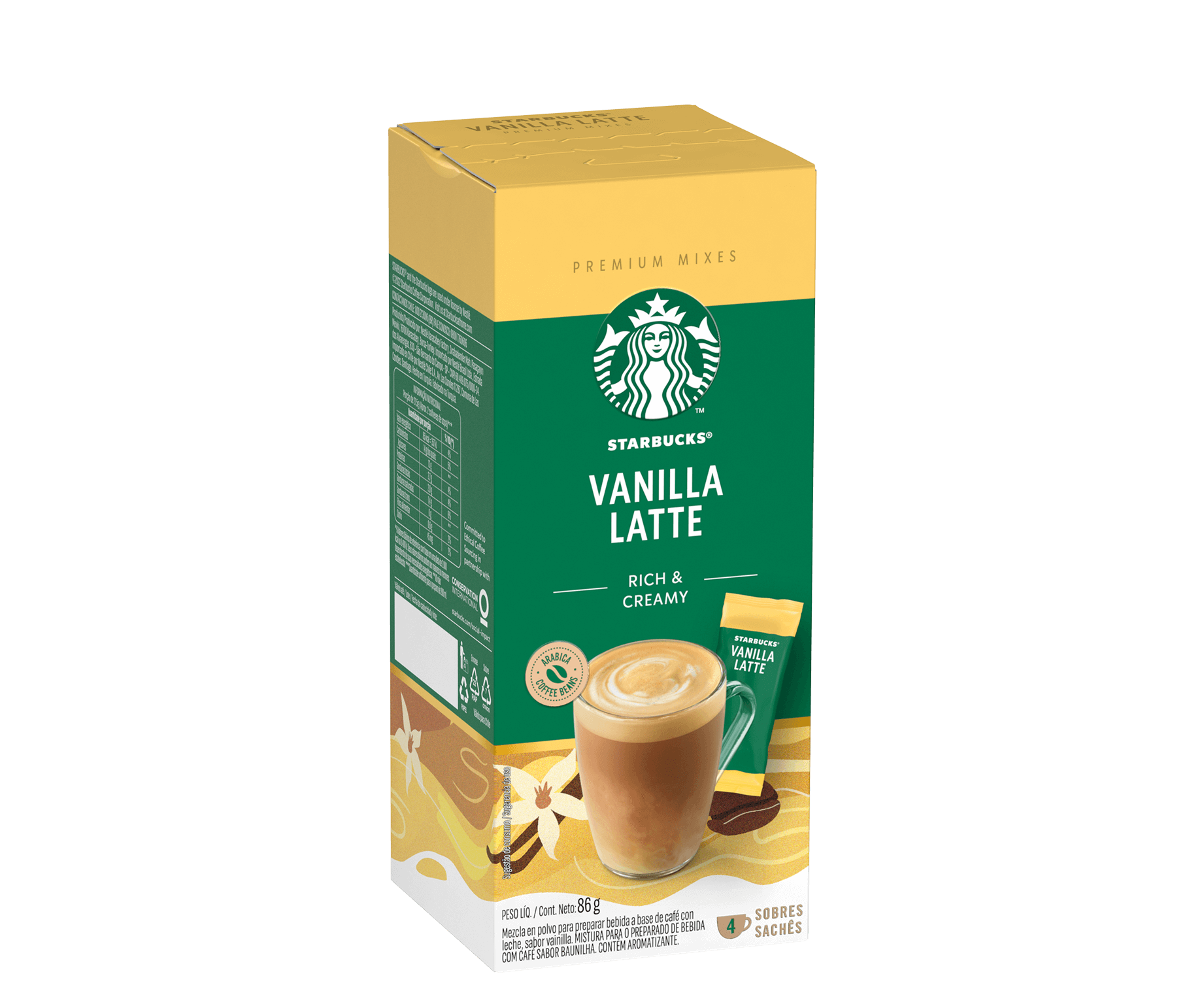 Starbucks ® Vanilla Latte