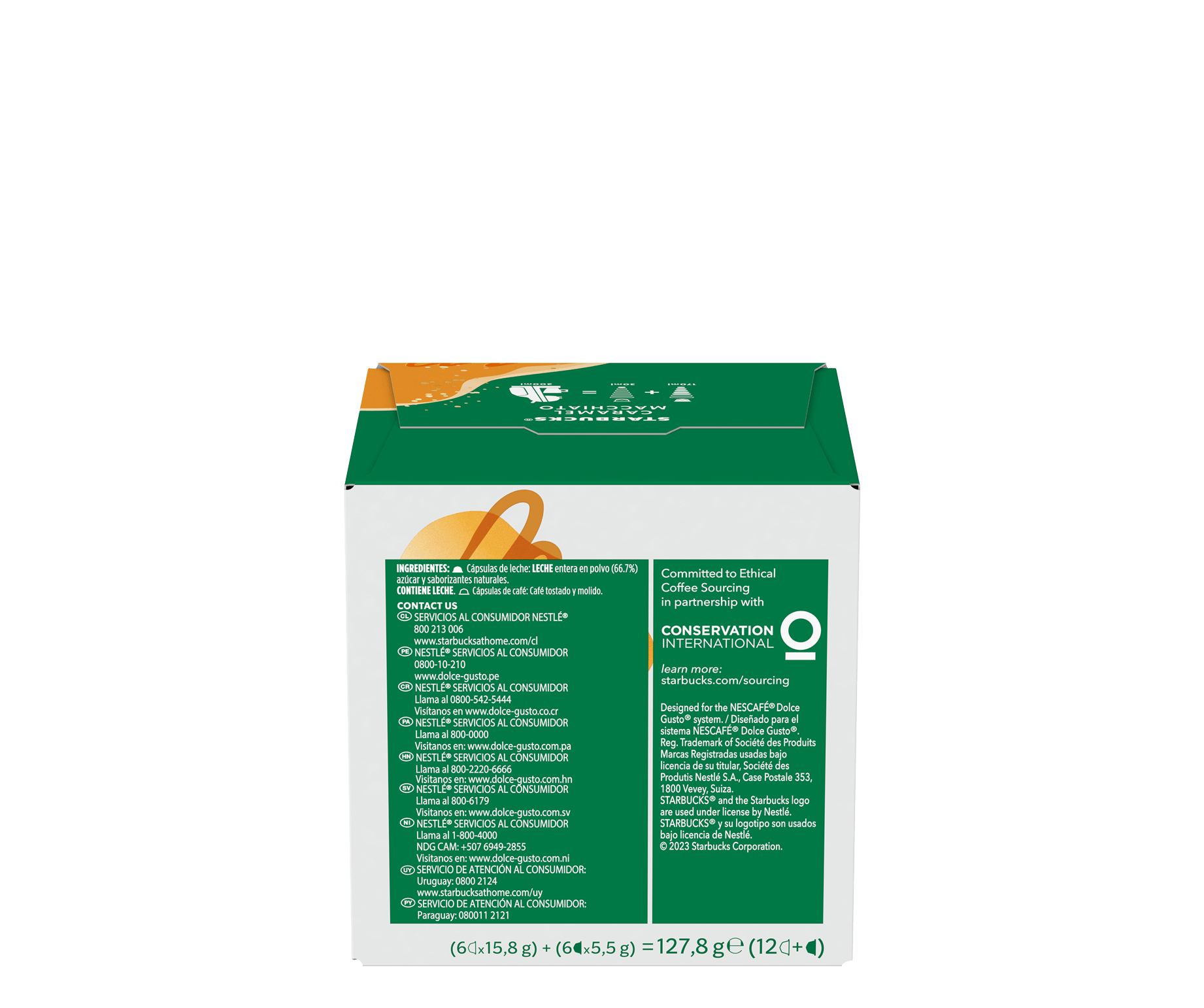 Starbucks® Caramel Macchiato by NESCAFÉ® Dolce Gusto®