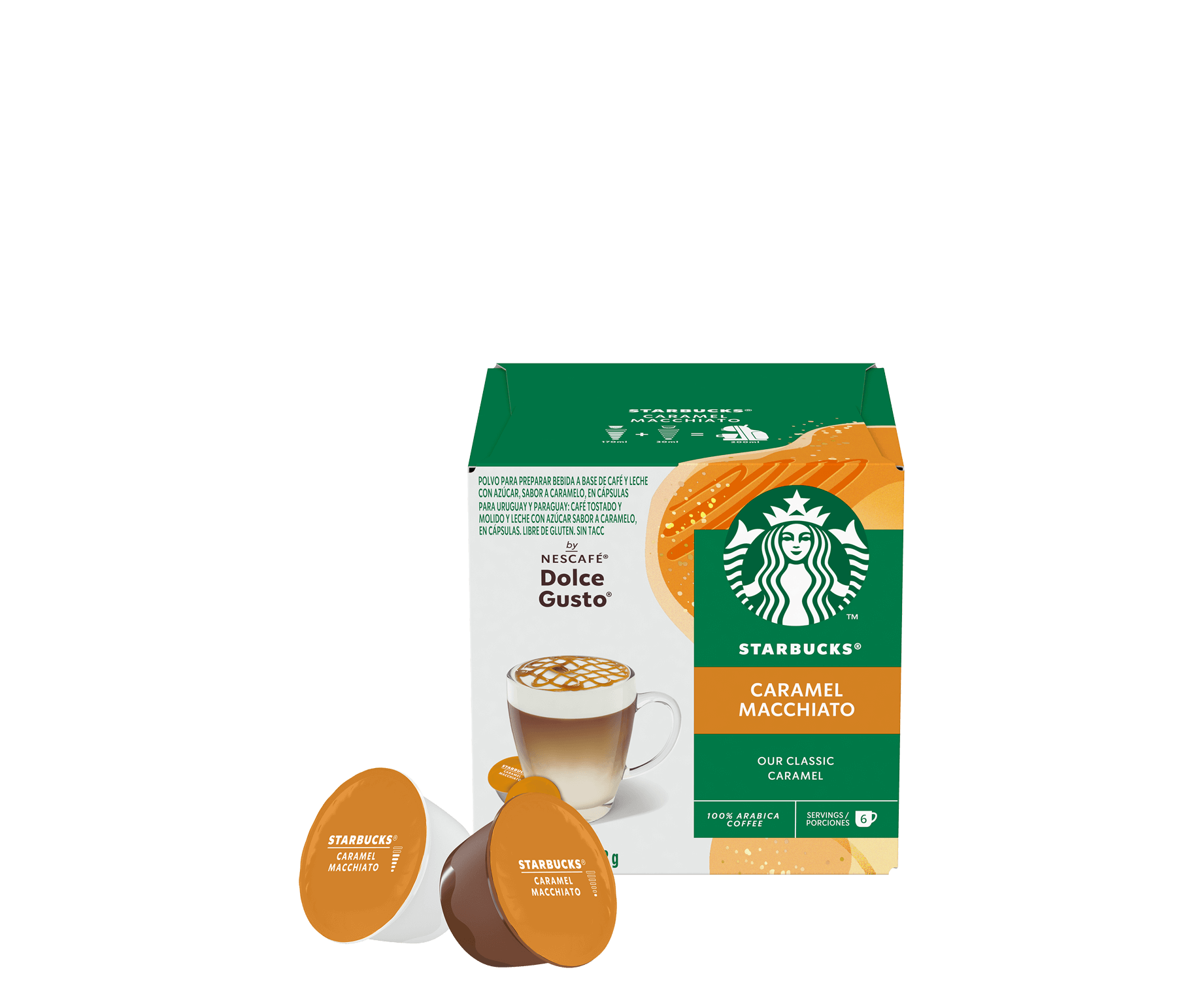 Starbucks® Caramel Macchiato by NESCAFÉ® Dolce Gusto®