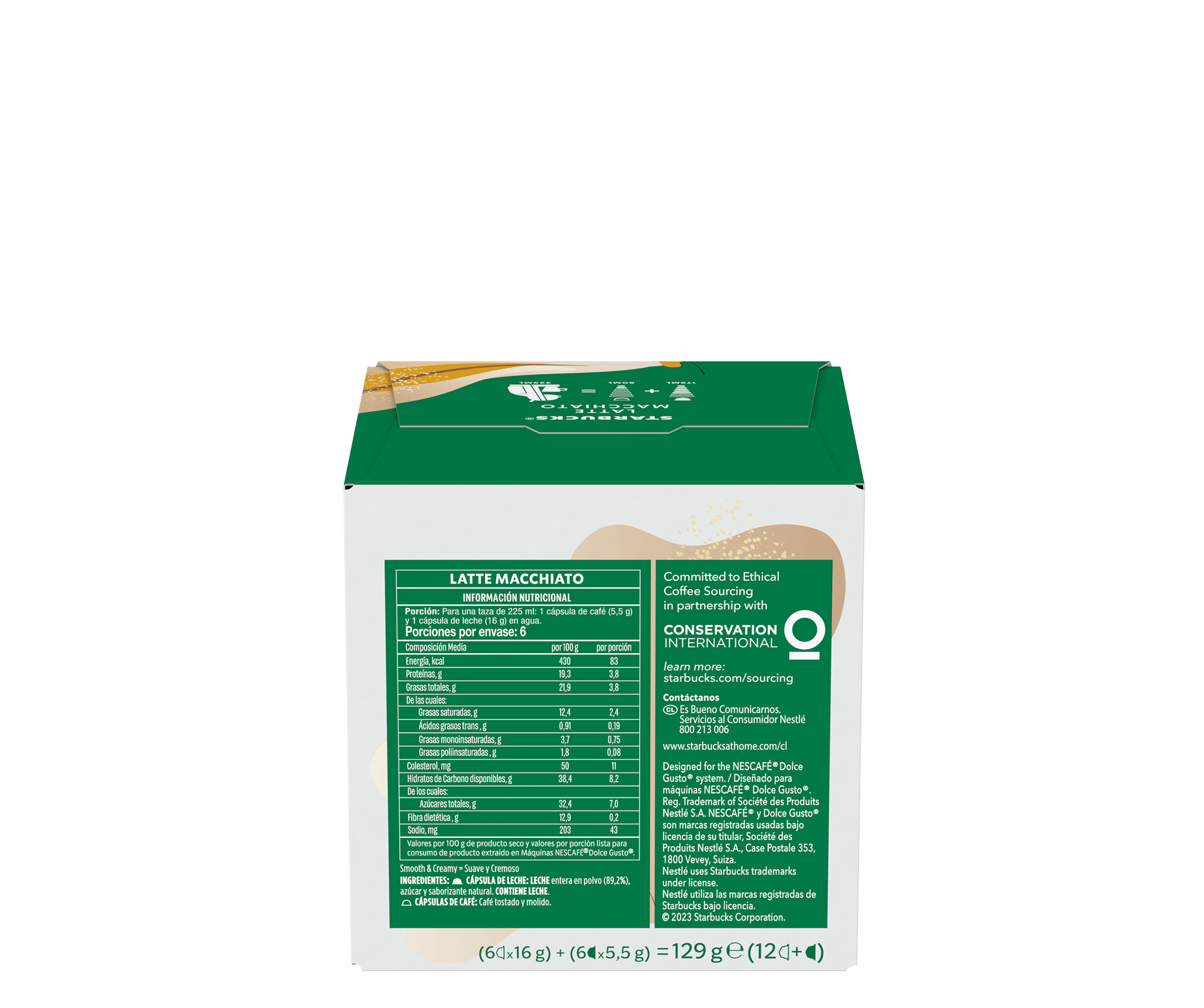 Starbucks® Latte Macchiato by NESCAFÉ® Dolce Gusto®