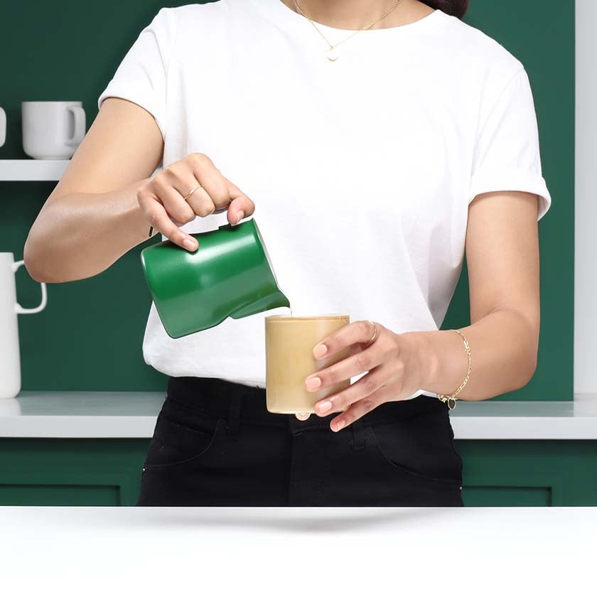 Jak nakreslit latte art tulipán