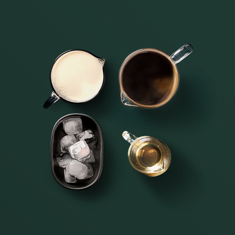 Ledové Latte S Pečenou Vanilou Ingredience