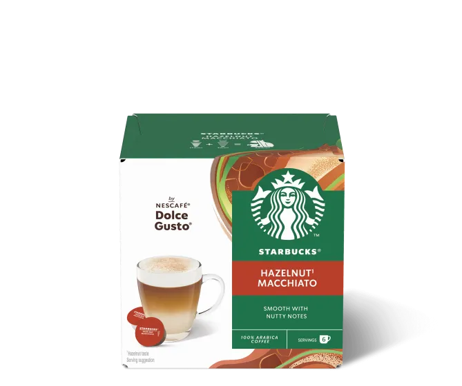 Starbucks® Hazelnut Macchiato by NESCAFE® Dolce Gusto®