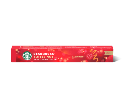 Starbucks<sup>®</sup> Toffee Nut Flavoured