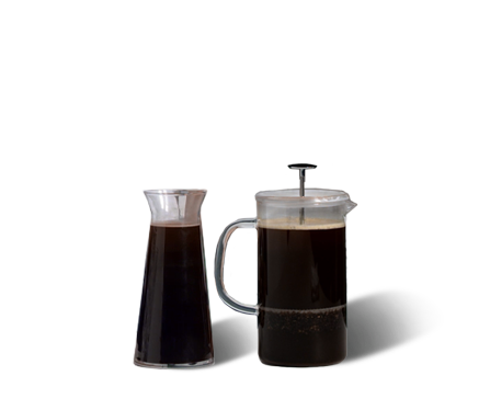 Cold Brew mit einer French Press