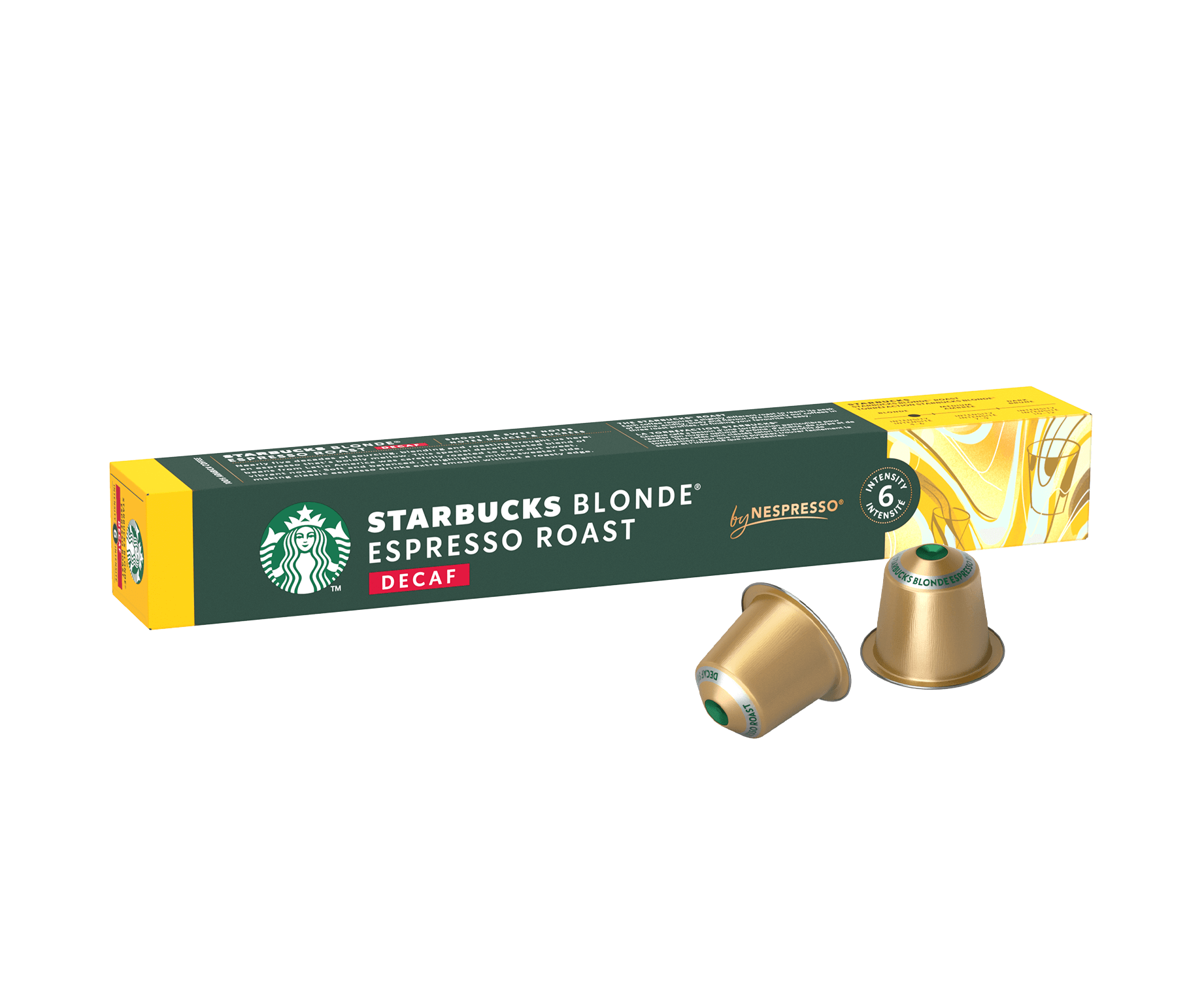 Starbucks® Blonde Espresso Roast Decaf by Nespresso