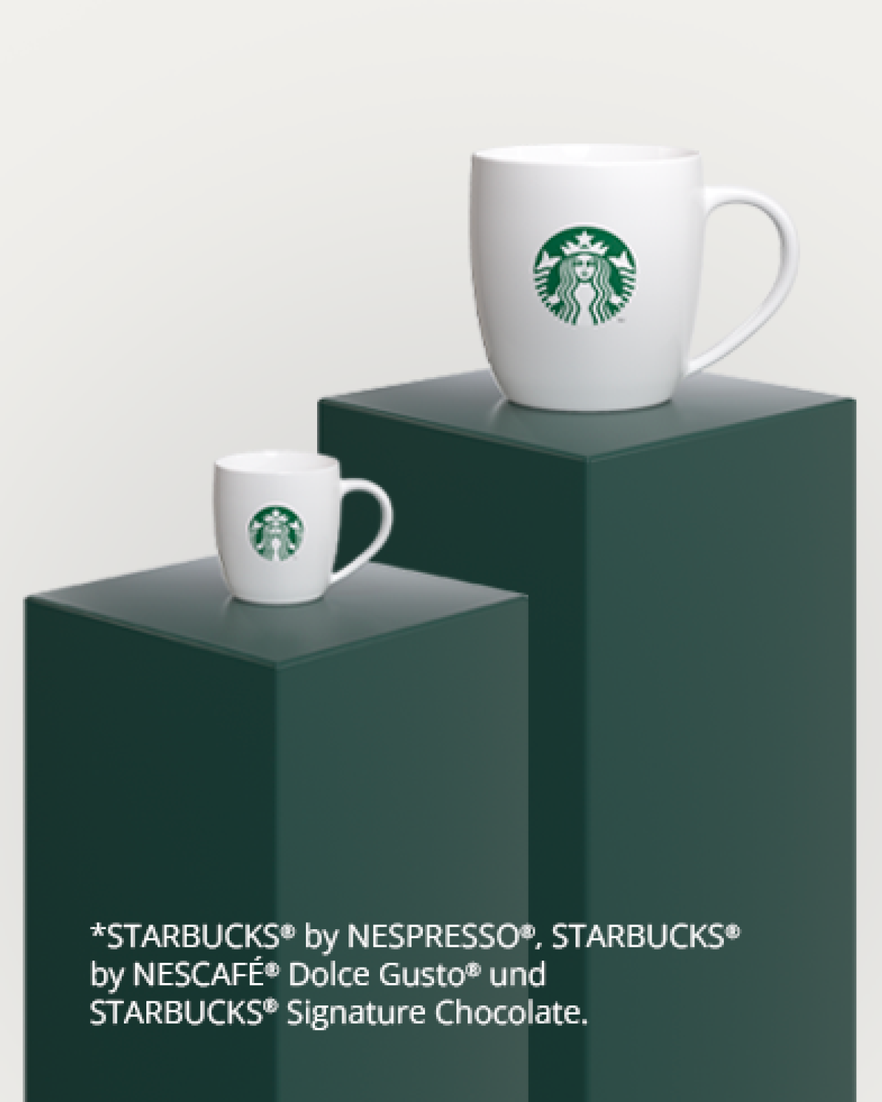 Sichere dir 3 STARBUCKS® Tassen beim Kauf von mind. 3 STARBUCKS® Produkten GRATIS!