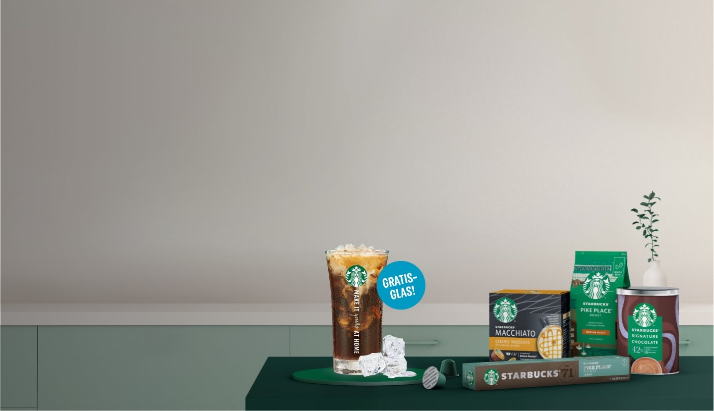 STARBUCKS at Home Gratis-Glas