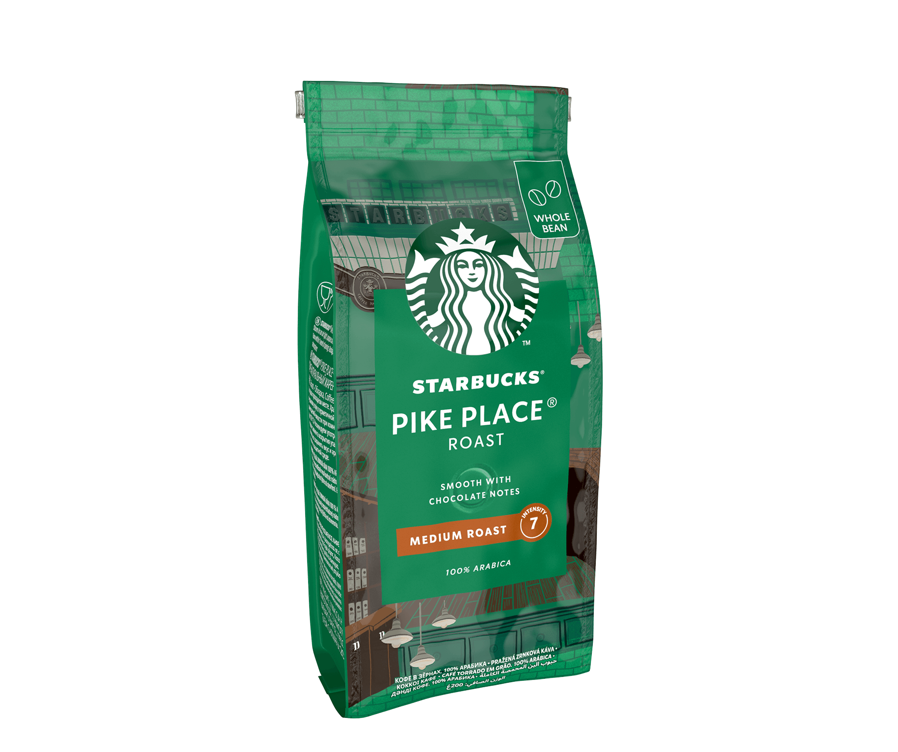 Starbucks Pike Place® Hele kaffebønner - sidebillede