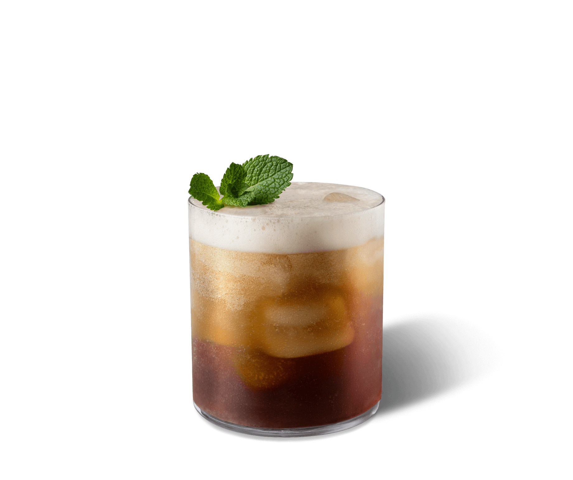 Sparkling espresso med mynte