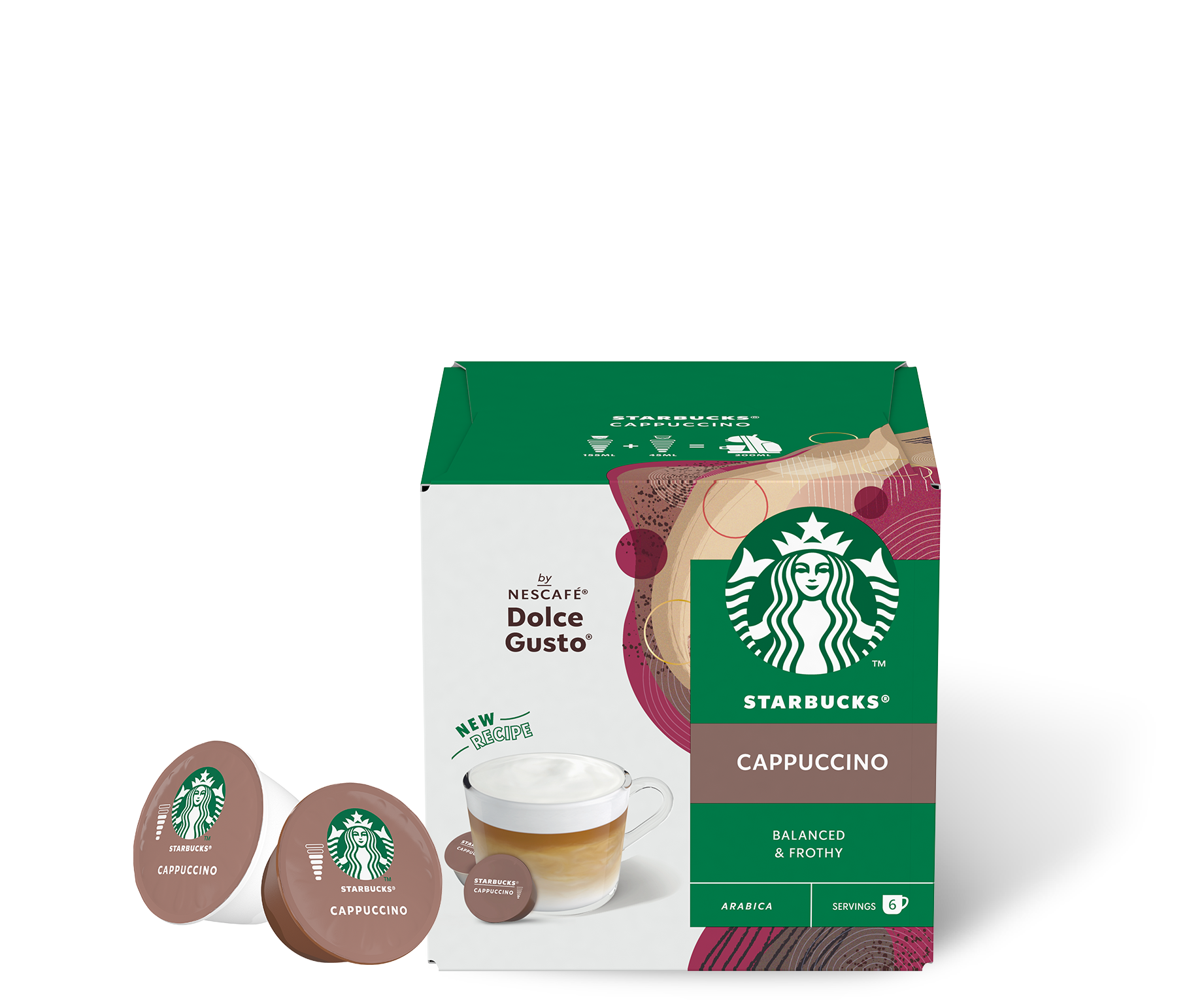 Starbucks® Cappuccino by Nescafé® Dolce Gusto®