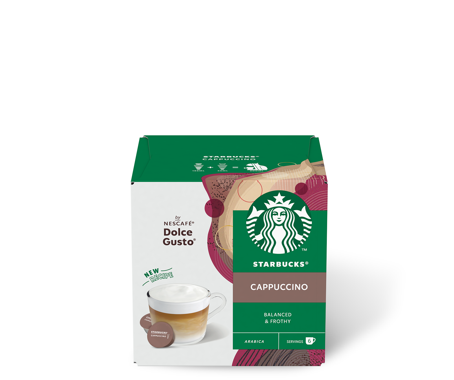 Starbucks® Cappuccino by Nescafé® Dolce Gusto®