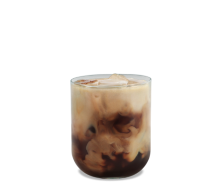 Iced Latte med havremælk og brunt sukker