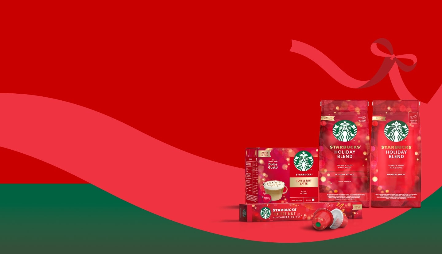Starbucks® Holiday Favourites-kampagnebanner