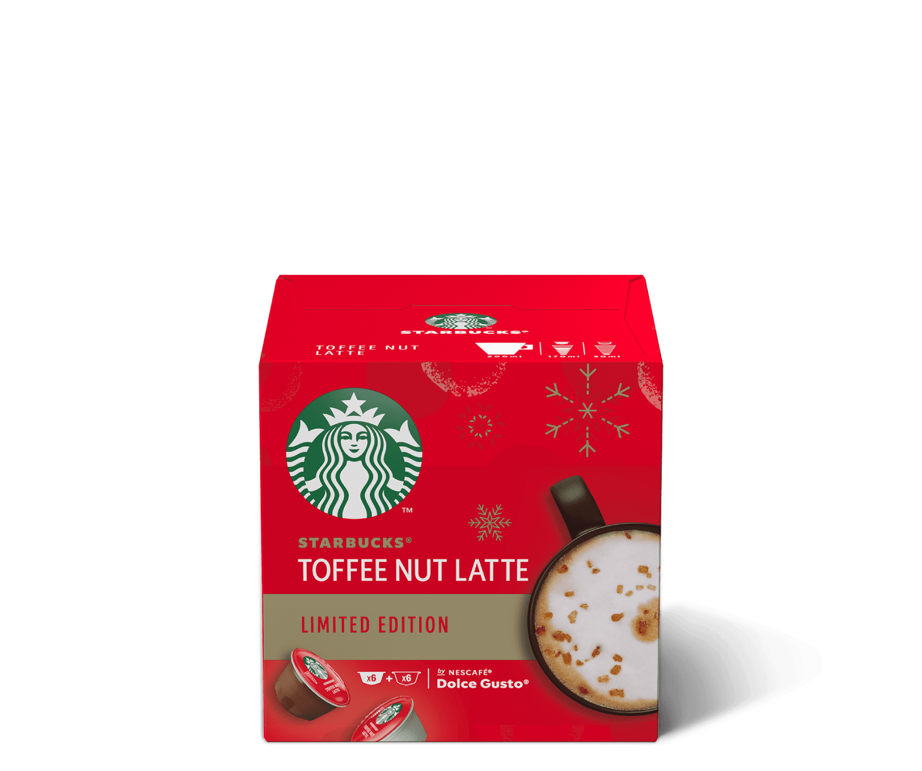STARBUCKS® TOFFEE NUT LATTE BY NESCAFÉ® DOLCE GUSTO®
