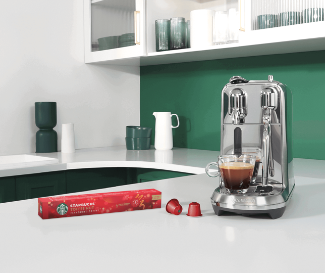 Starbucks® Toffee Nut Flavoured Coffee by Nespresso®