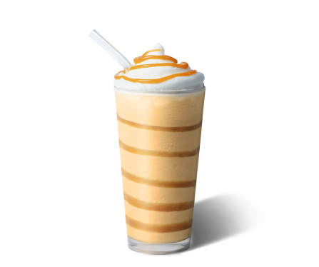 Caramel Frozen Blended Coffee 