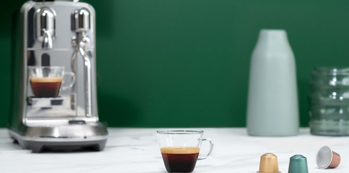 Starbucks® by Nespresso® coffee, product packs and machine