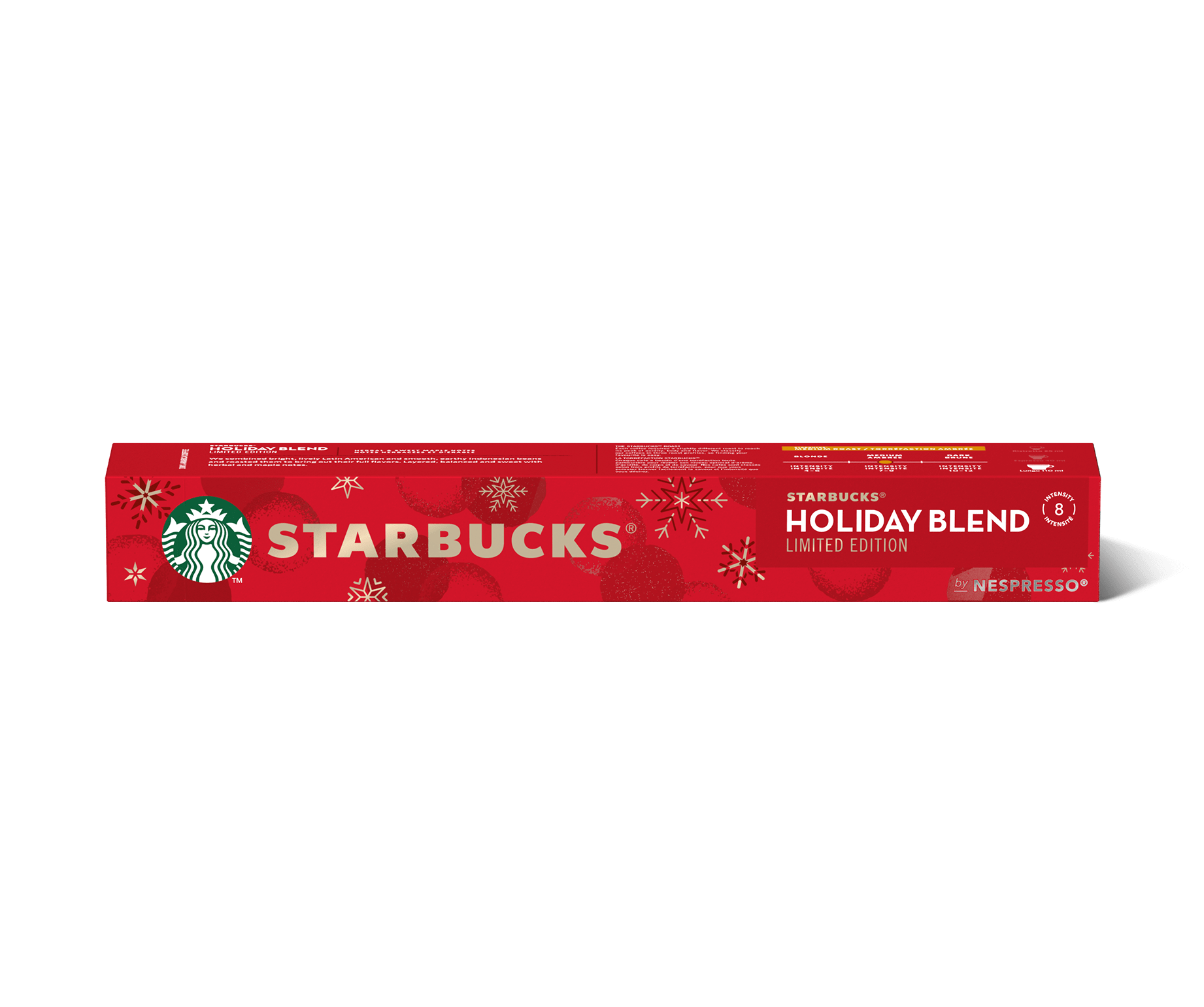 STARBUCKS® HOLIDAY BLEND BY NESPRESSO®