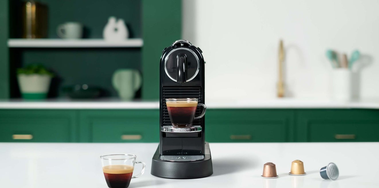 Starbucks® by Nespresso® -kahvi, tuotepakkaukset ja kone