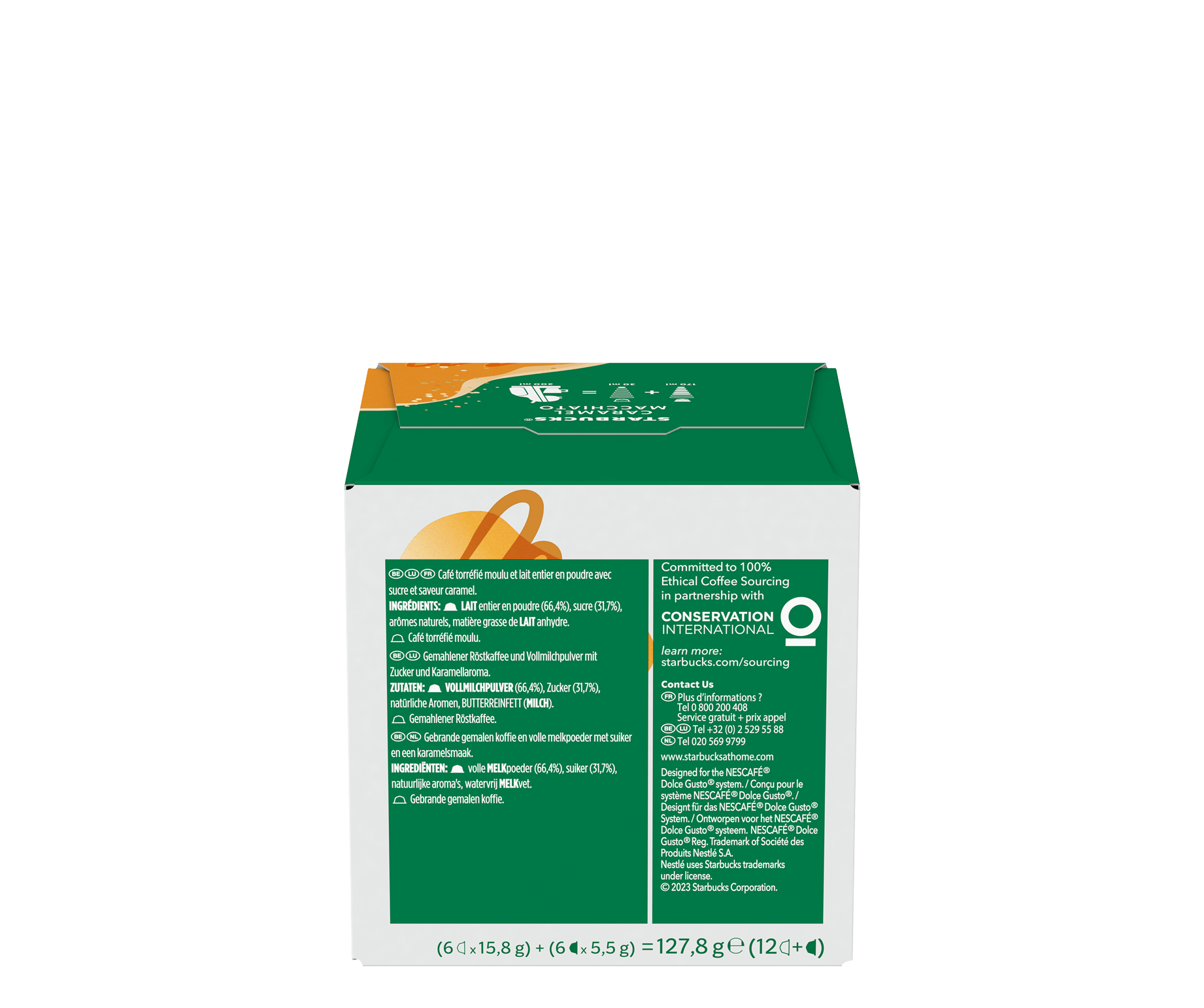 Starbucks® Caramel Macchiato by NESCAFÉ® Dolce Gusto®