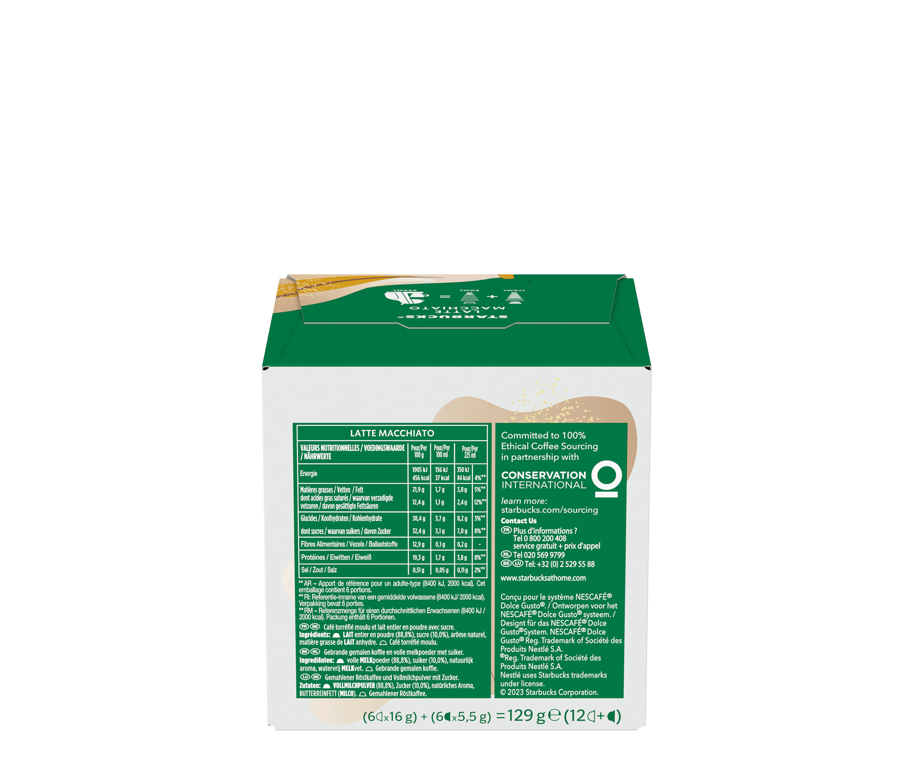 Starbucks® Latte Macchiato by NESCAFÉ® Dolce Gusto®