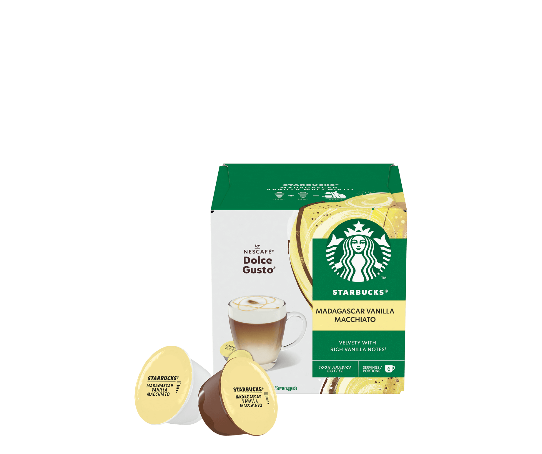 Vanilla Macchiato by Nescafe Dolce Gusto Starbucks at Home