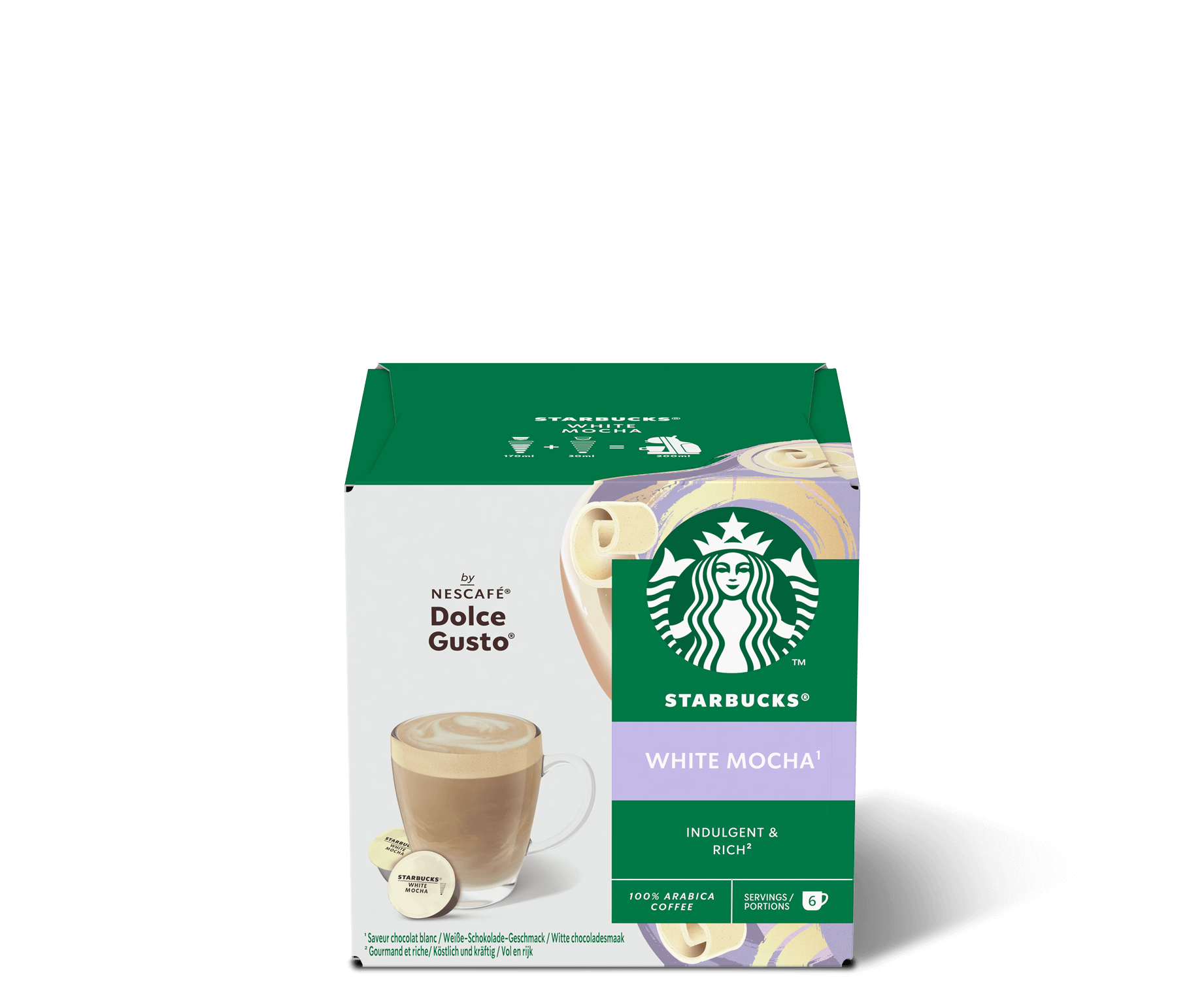 Starbucks® White Mocha by NESCAFÉ® Dolce Gusto®