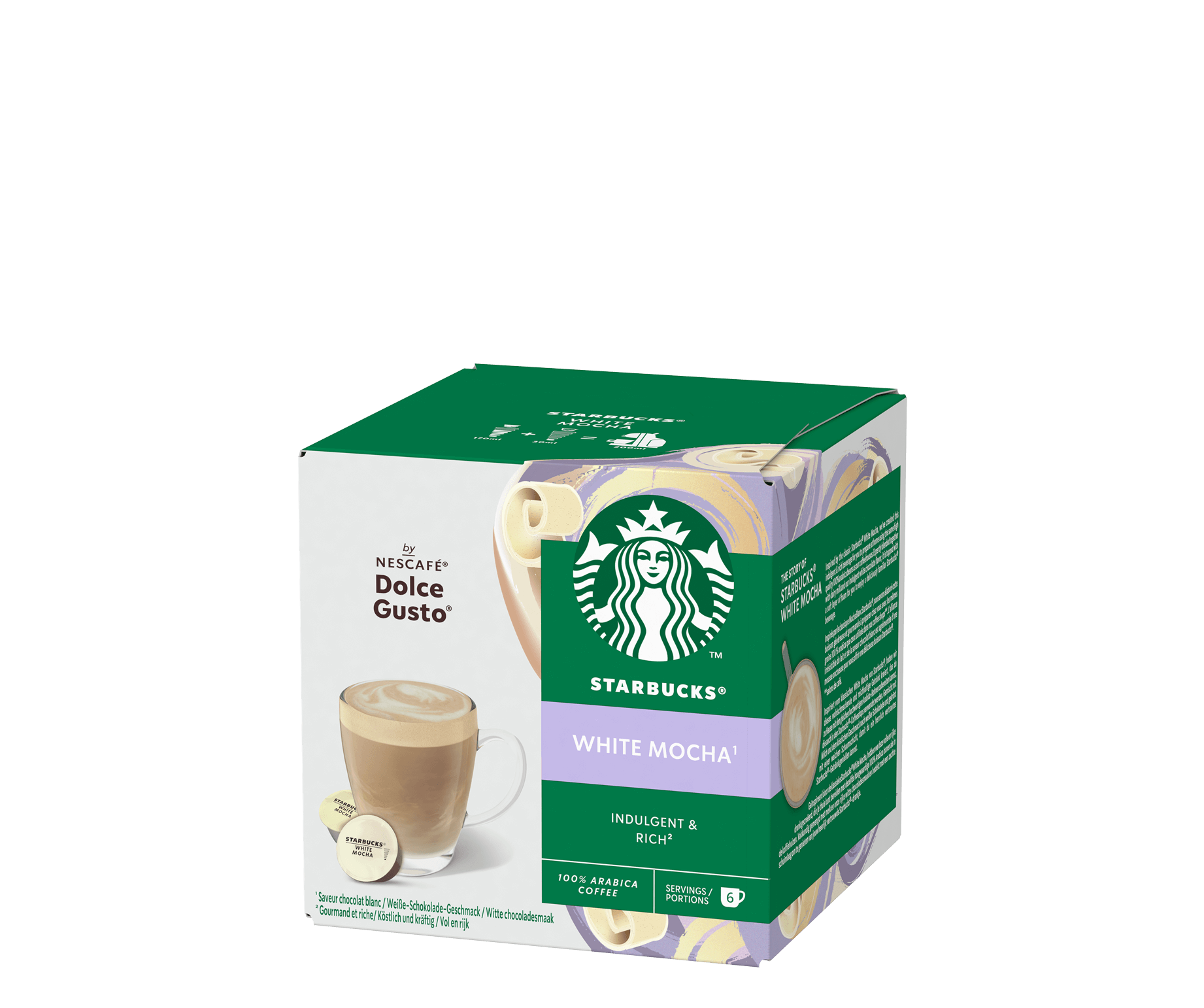 Starbucks® White Mocha by NESCAFÉ® Dolce Gusto®