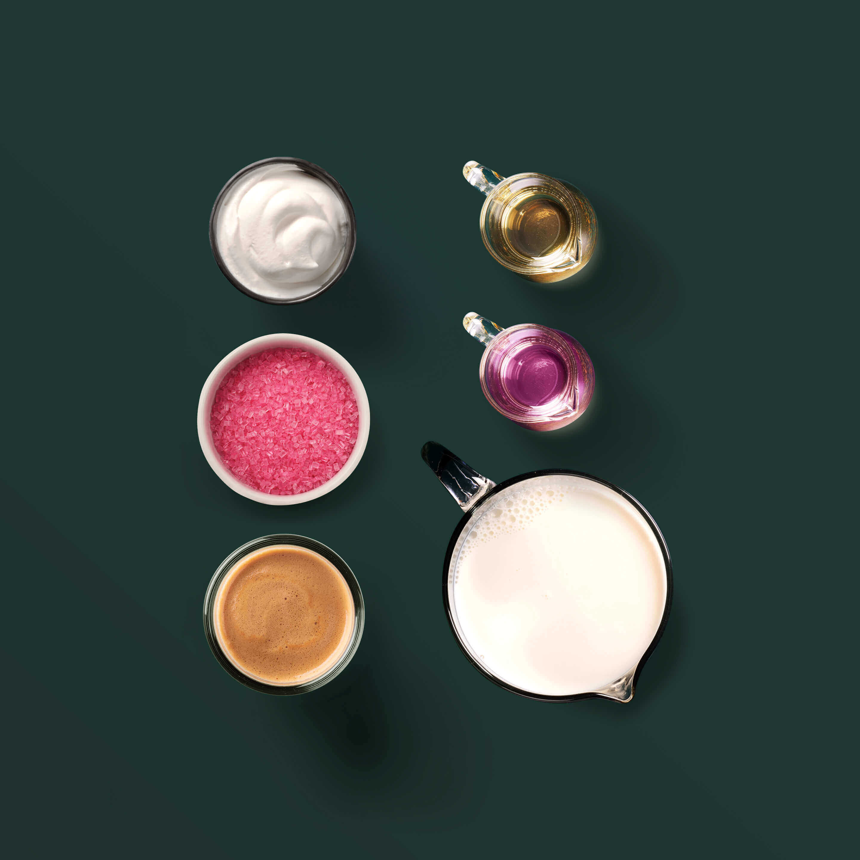 Ingrédients Latte aux Fraises