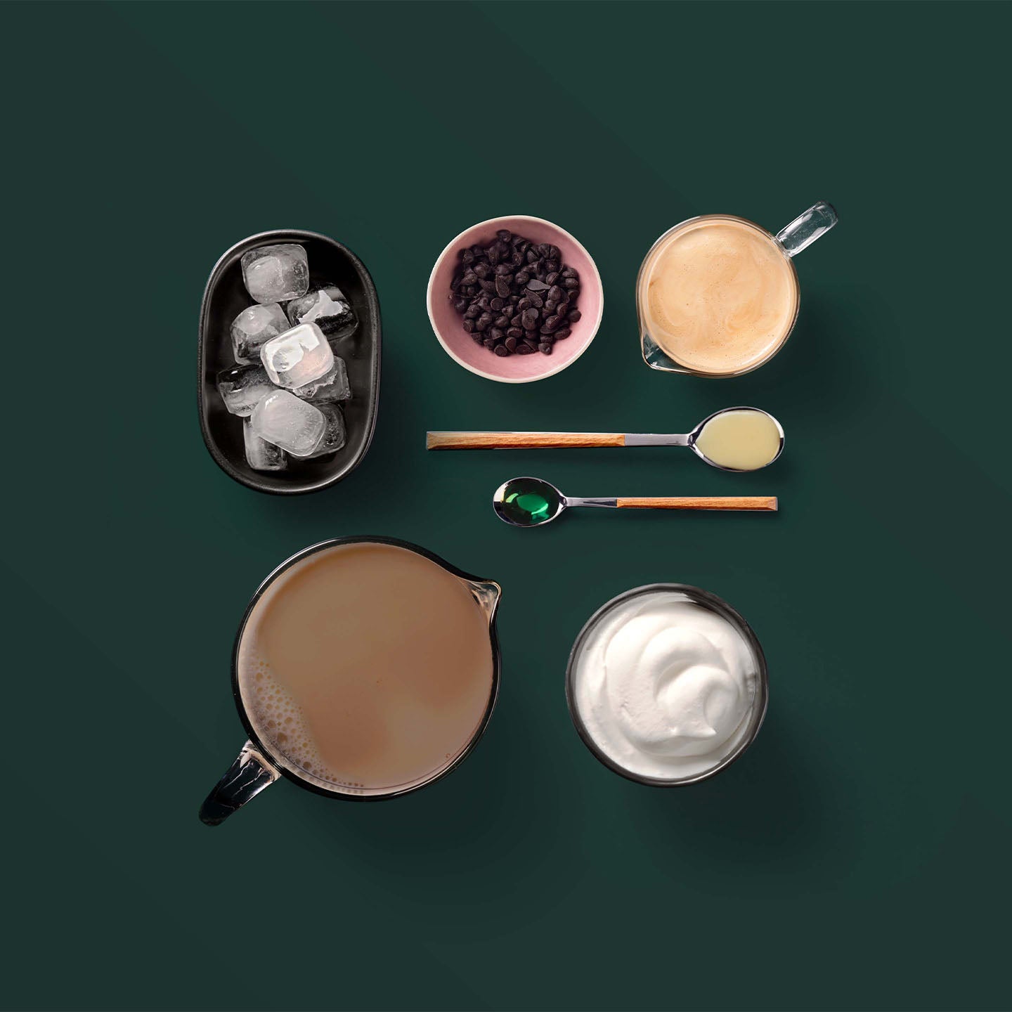 Mocha glacé à la menthe